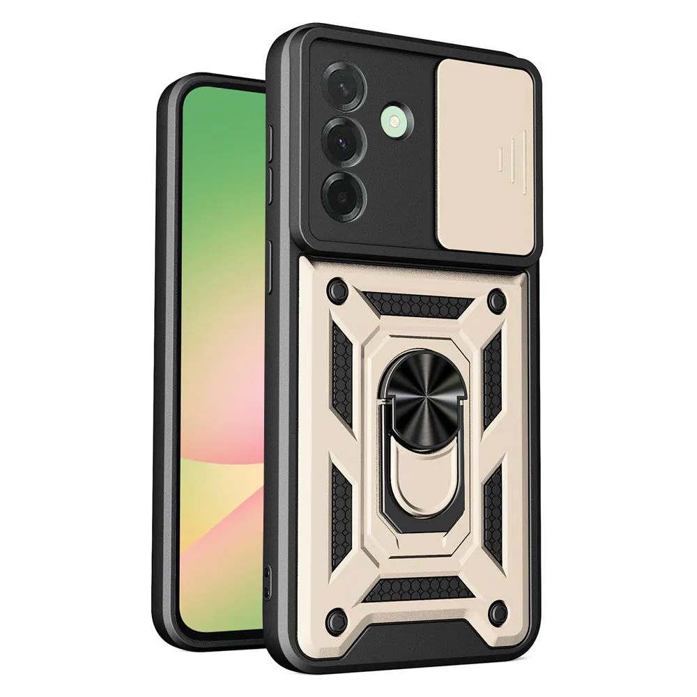 Custodia per Samsung Galaxy A57 5G, Techsuit, CamShield, Dorata - immagine 1