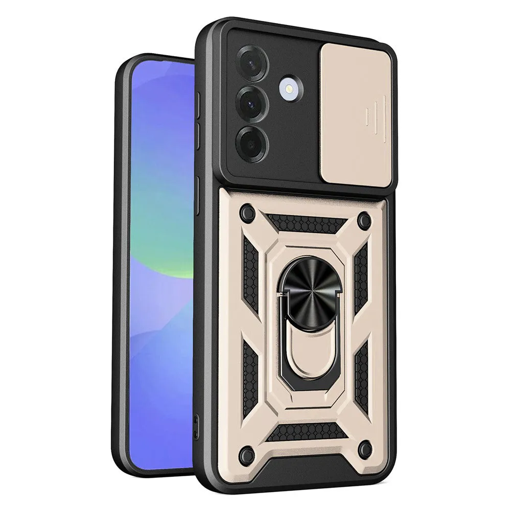 Custodia per Samsung Galaxy A37 5G, Techsuit, CamShield, Dorata - immagine 1