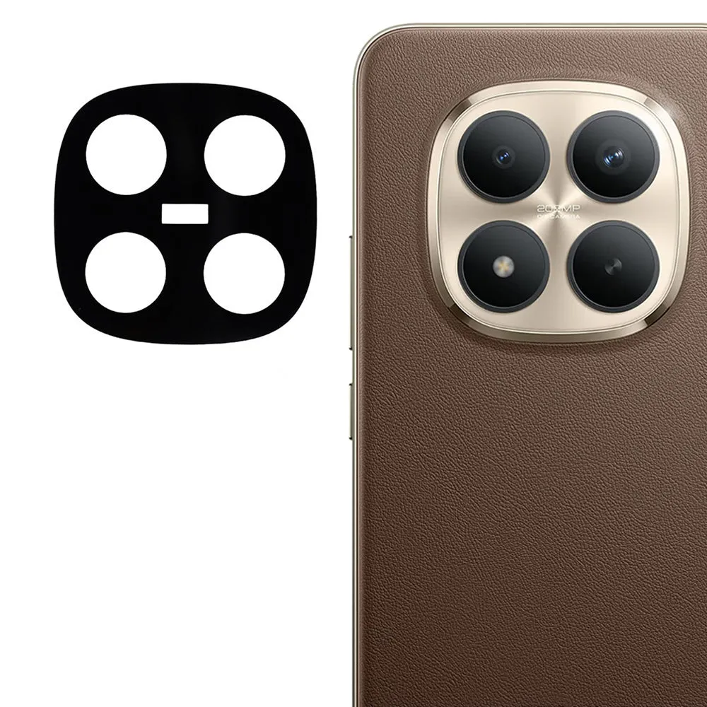 Pellicola protettiva Techsuit per la fotocamera posteriore per Xiaomi Poco M8 Pro / Redmi Note 15 Pro+ 5G, Vetro Temperato, Nero - immagine 1