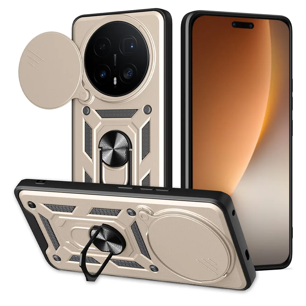 Custodia per Honor Magic8 Pro, Techsuit, CamShield, Dorata - immagine 1