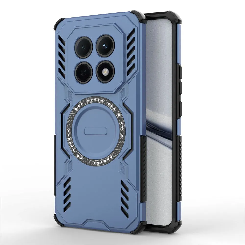 Custodia MagSafe per Xiaomi Poco M8 / Redmi Note 15 5G, Techsuit, ArmorMag, Blu - immagine 1
