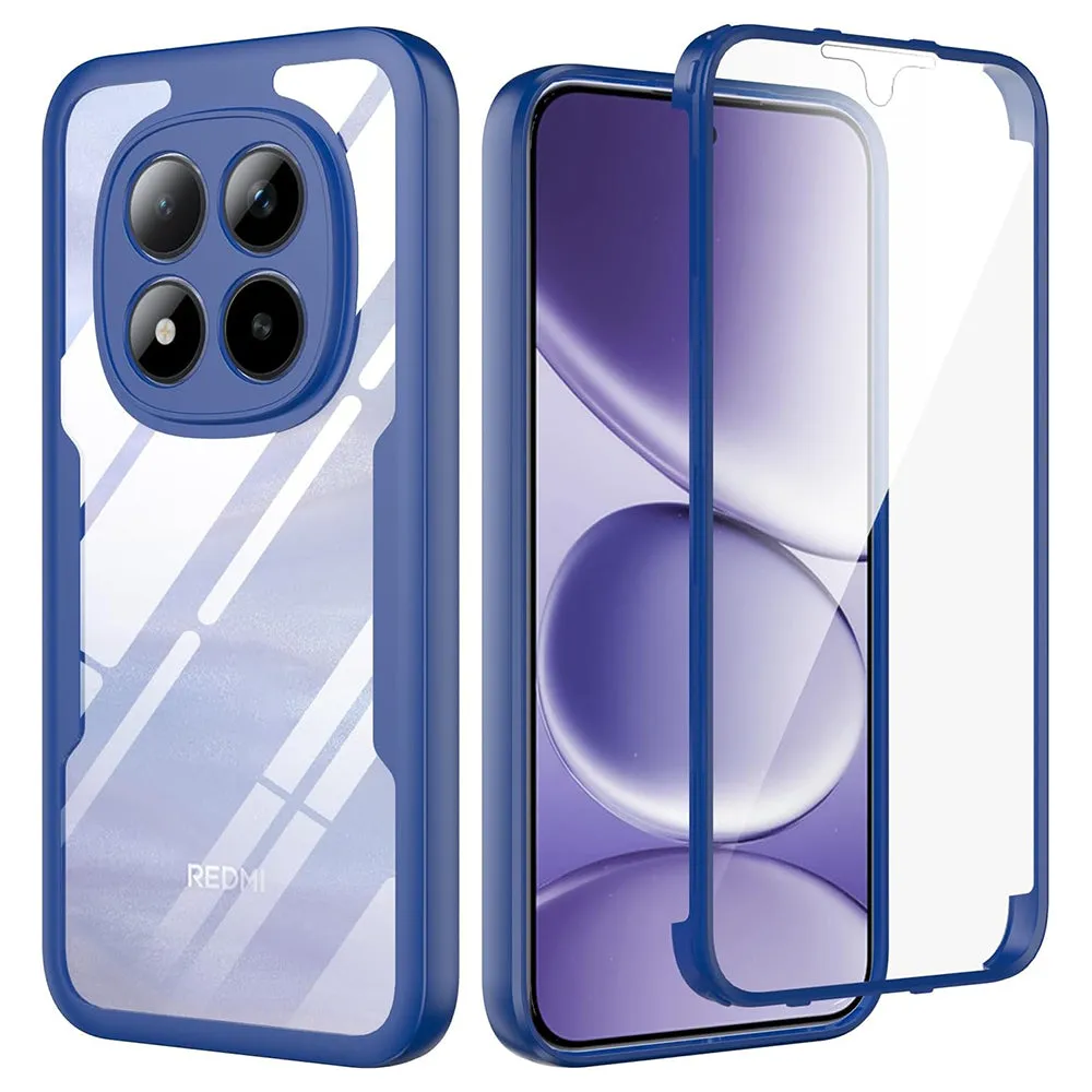 Custodia per Xiaomi Poco M8 Pro / Redmi Note 15 Pro+ 5G, Techsuit, ColorVerse 360, Blu - immagine 1