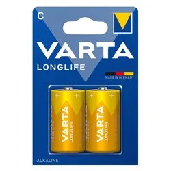 Batteria Mezza Torcia C Alcalina LONGLIFE (2pz) 04114 101 422 - immagine 1