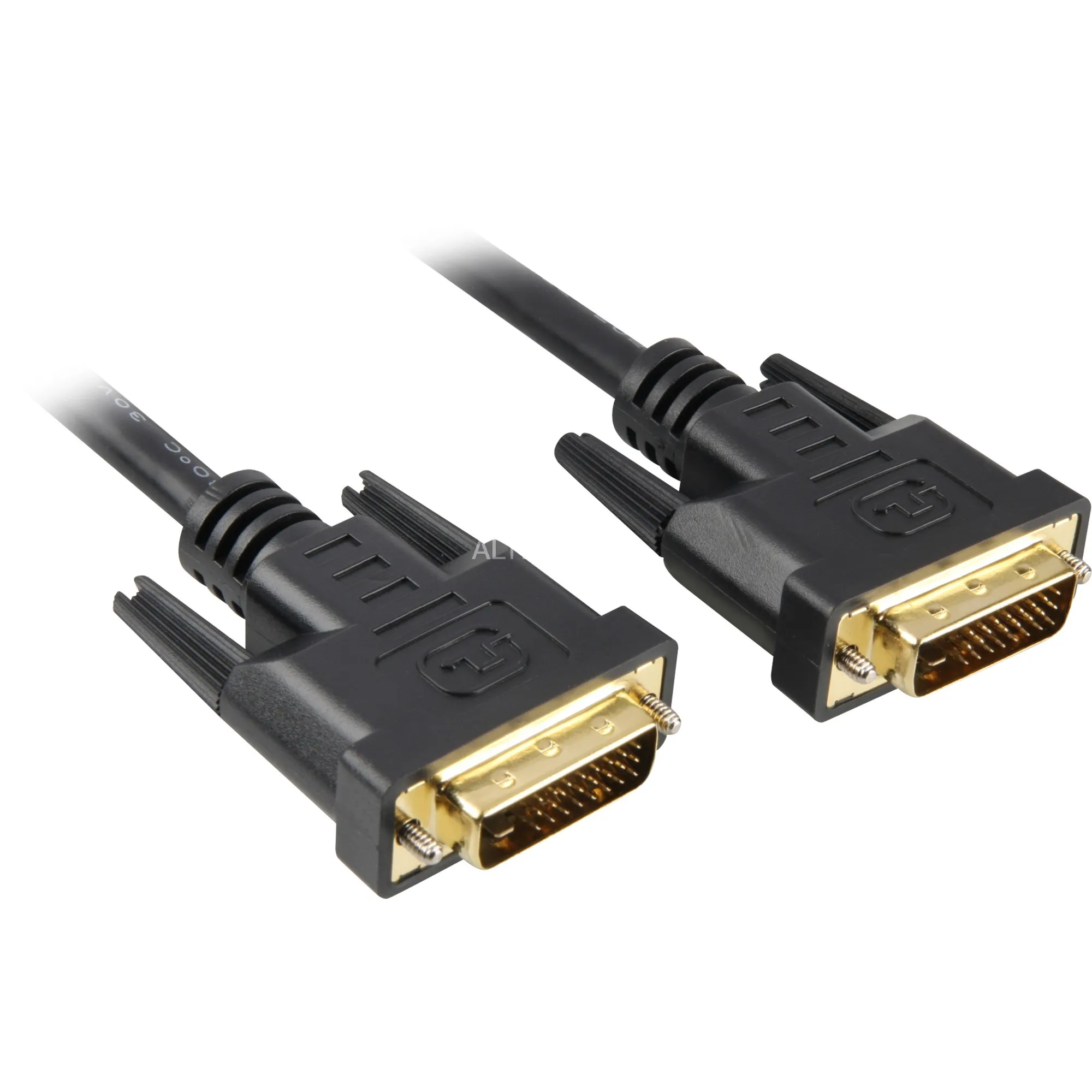 2m DVI-D to DVI-D (24+1) cavo DVI Nero - immagine 1
