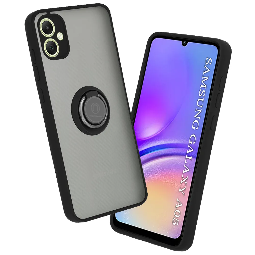 Custodia per Samsung Galaxy A05 A055, Techsuit, Glinth, Nera - immagine 1
