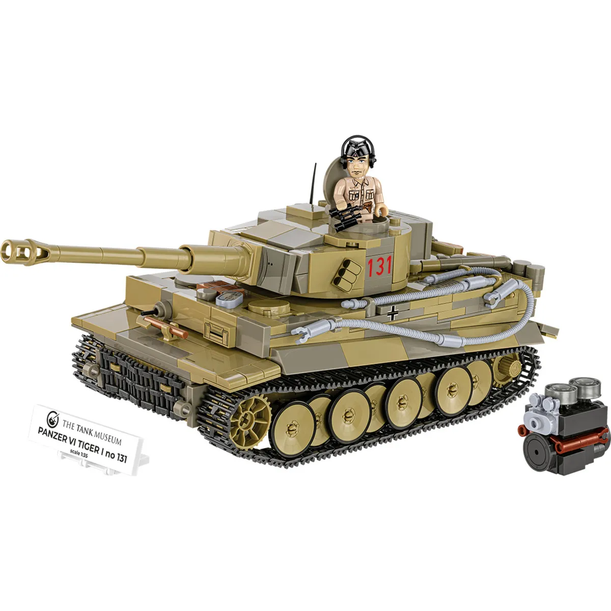 Panzer VI Tiger I no 131, Giochi di costruzione - immagine 1