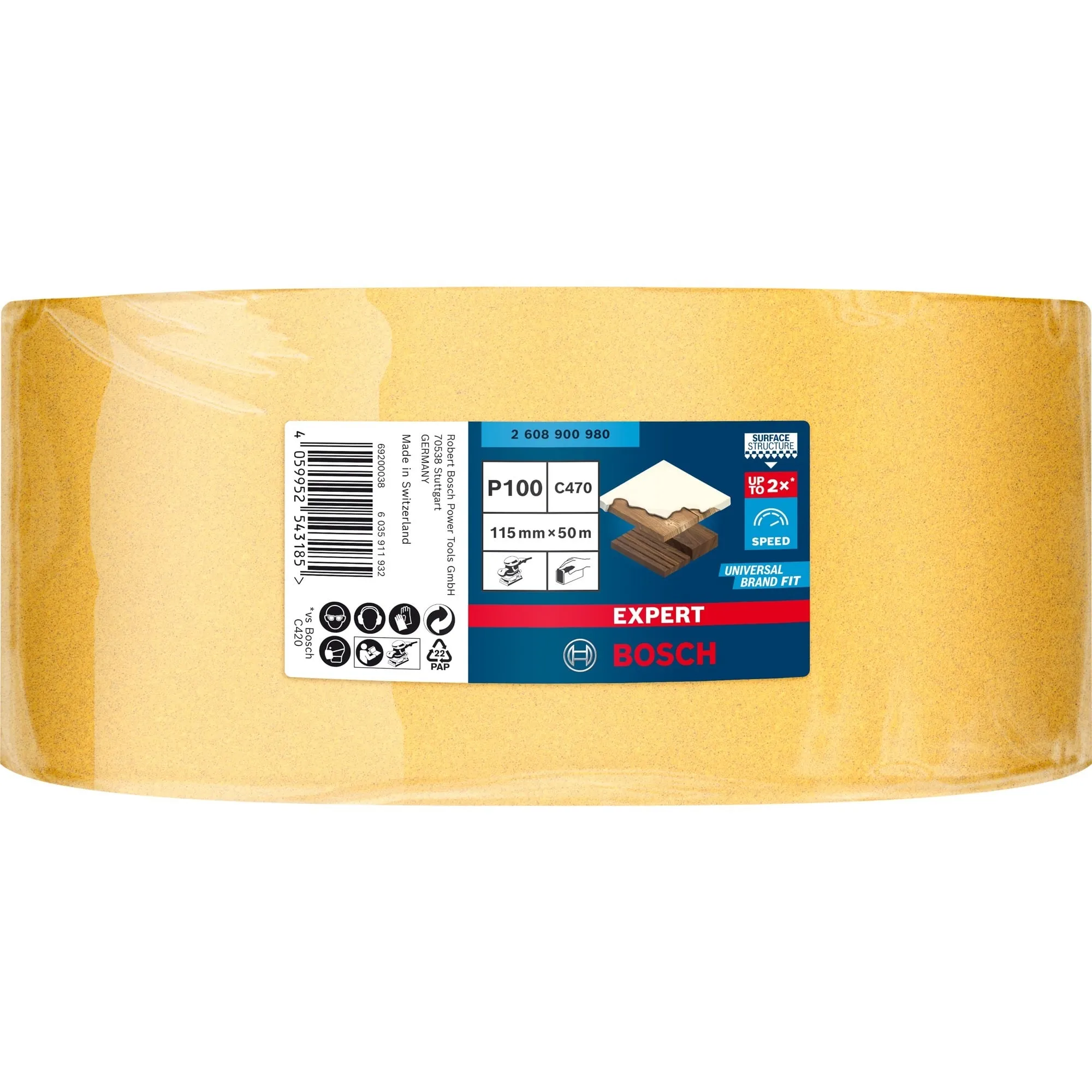 Expert Rotolo abrasivo C470, Foglio abrasivo - immagine 1