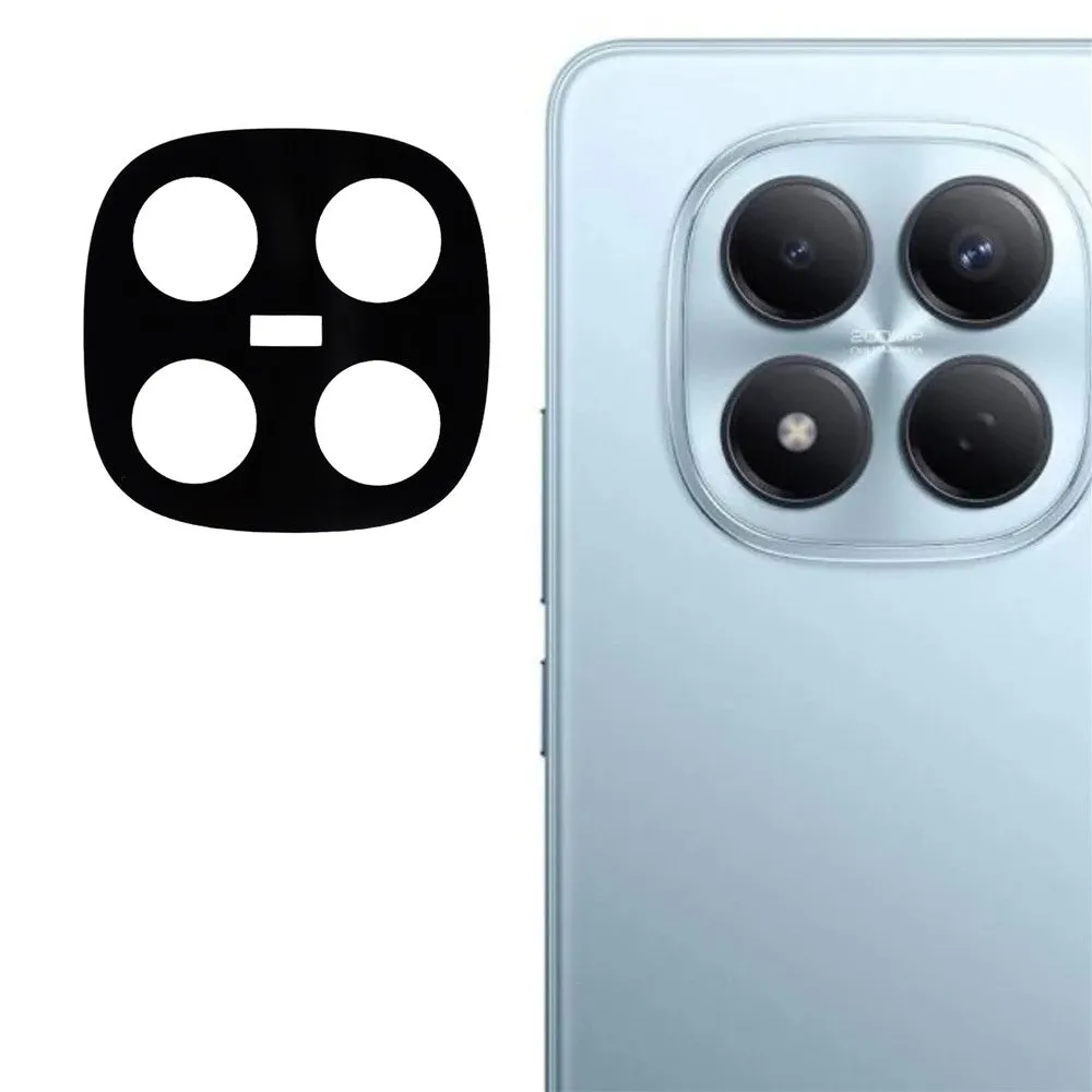 Pellicola protettiva Techsuit per la fotocamera posteriore Xiaomi Redmi Note 15 Pro 4G, Vetro Temperato, Nero - immagine 1