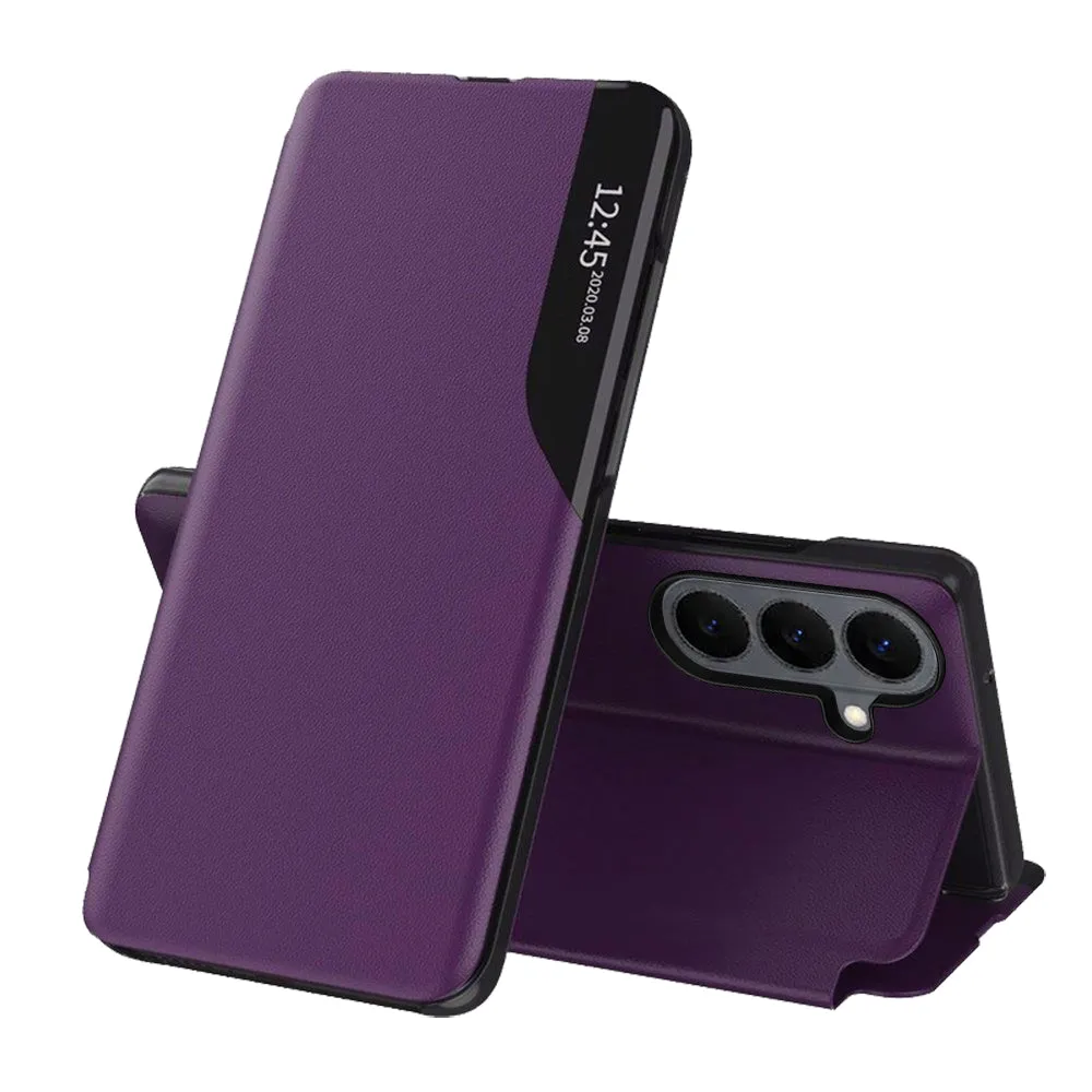 Custodia per Samsung Galaxy S26 S942, Techsuit, eFold, Viola - immagine 1