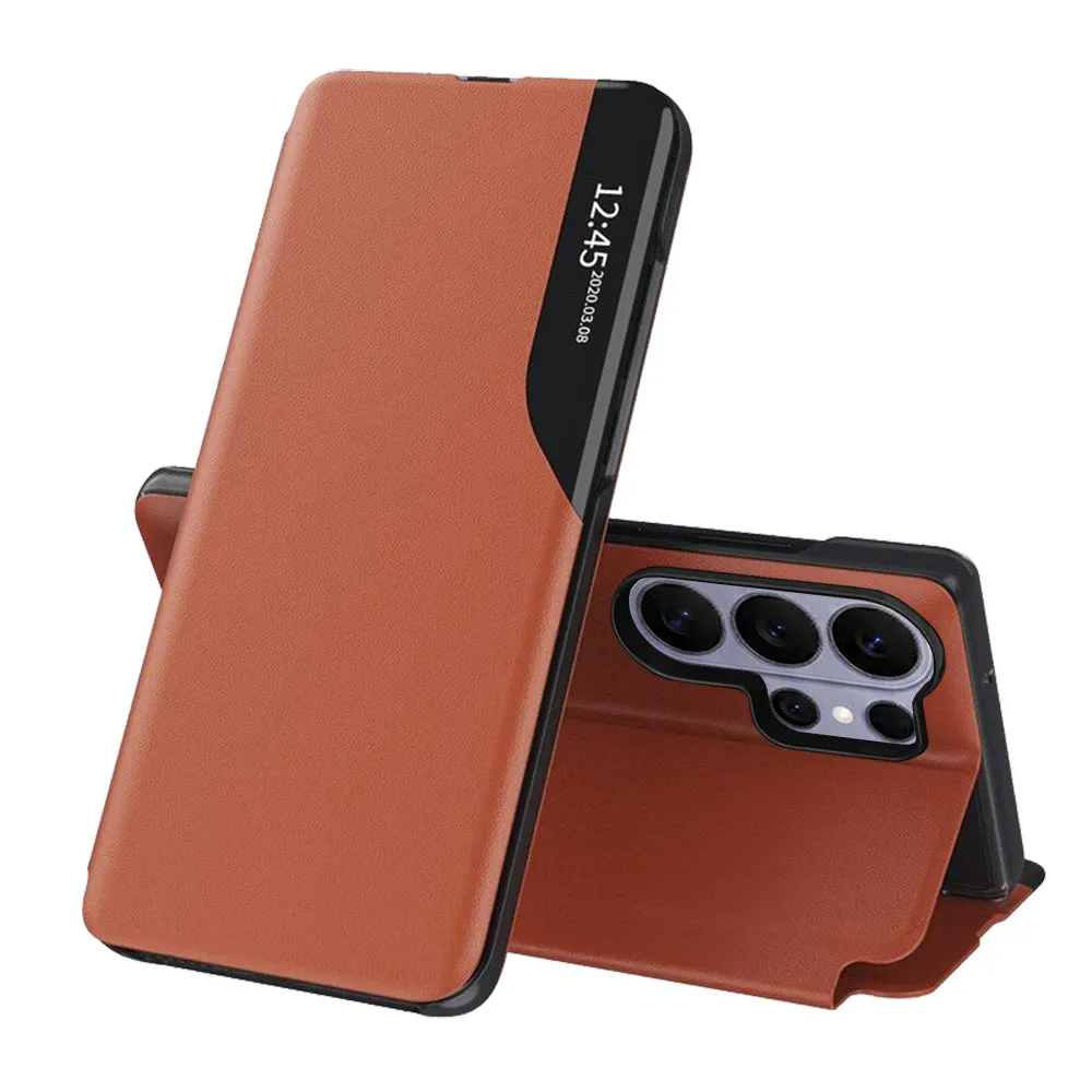 Custodia per Samsung Galaxy S26 Ultra S948, Techsuit, eFold, Arancione - immagine 1