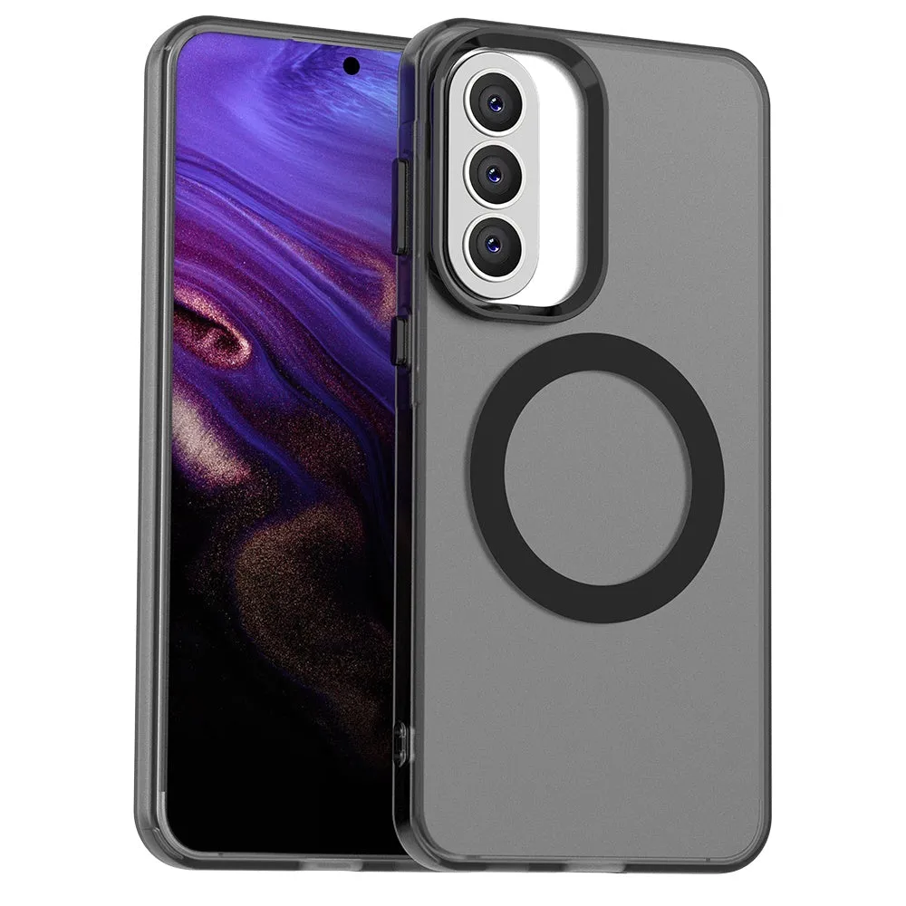 Custodia MagSafe per Samsung Galaxy A57 5G, Techsuit, CandyCase, Nera - immagine 1