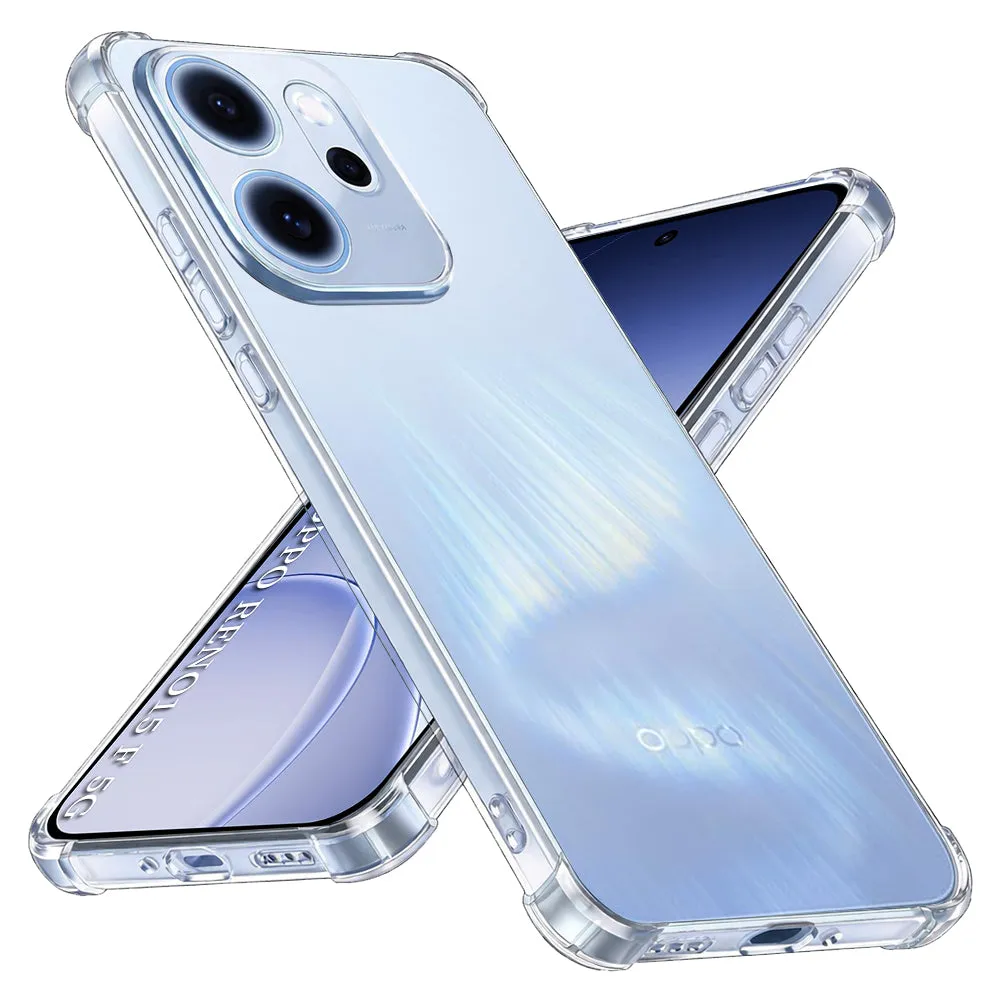 Custodia per Oppo Reno15 FS / Reno15 F, Techsuit, Shockproof Clear, Trasparente - immagine 1