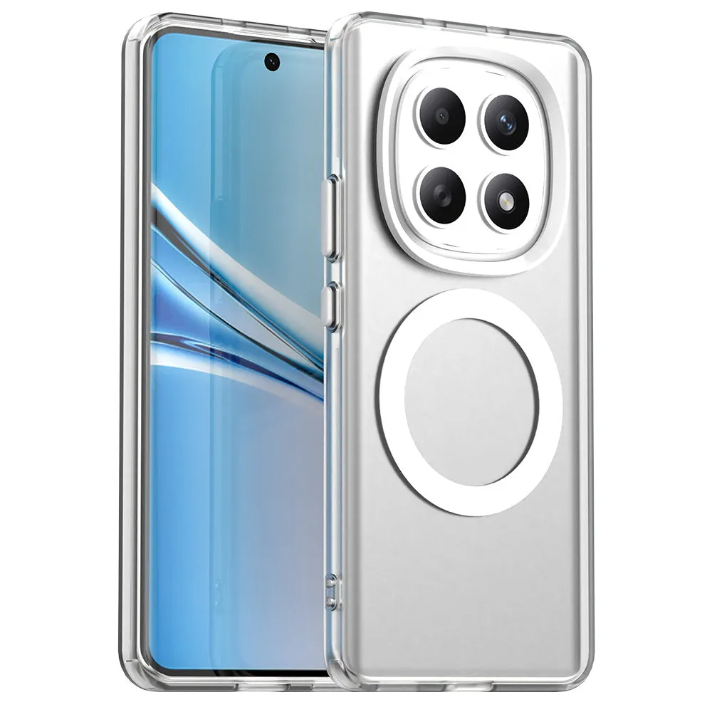Custodia MagSafe per Xiaomi Poco M8 / Redmi Note 15 5G / Note 15 4G, Techsuit, CandyCase, Bianca - immagine 1