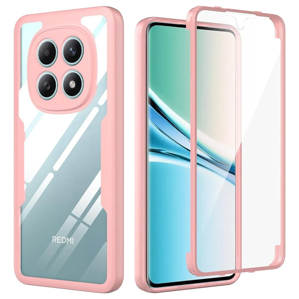 Custodia per Xiaomi Redmi Note 15 4G, Techsuit, ColorVerse 360, Rosa - immagine 1