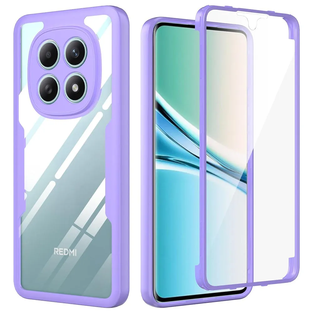 Custodia per Xiaomi Poco M8 / Redmi Note 15 5G, Techsuit, ColorVerse 360, Viola - immagine 1