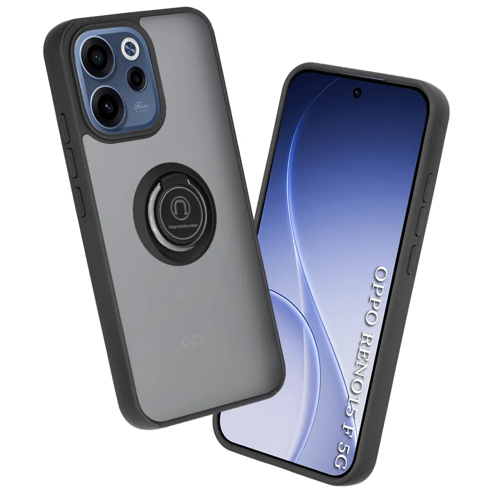 Custodia per Oppo Reno15 FS / Reno15 F, Techsuit, Glinth, Nera - immagine 1