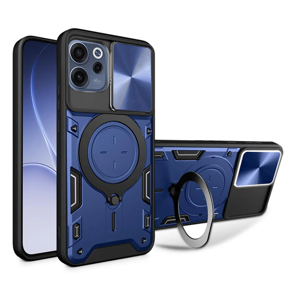 Custodia per Oppo Reno15 FS / Reno15 F, Techsuit, CamGuard Pro, Blu - immagine 1