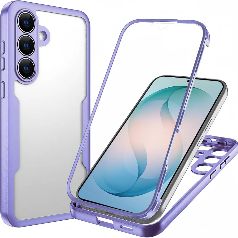 Custodia per Samsung Galaxy S26 Plus S947, Techsuit, ColorVerse 360, Viola - immagine 1