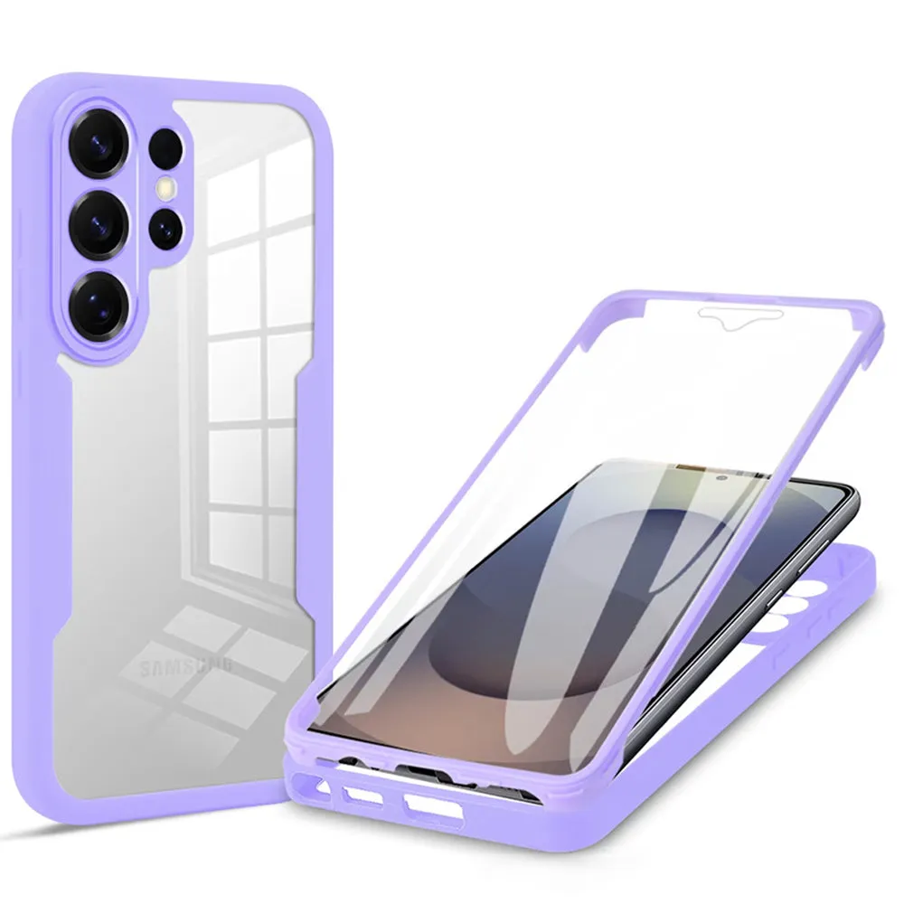 Custodia per Samsung Galaxy S26 Ultra S948, Techsuit, ColorVerse 360, Viola - immagine 1