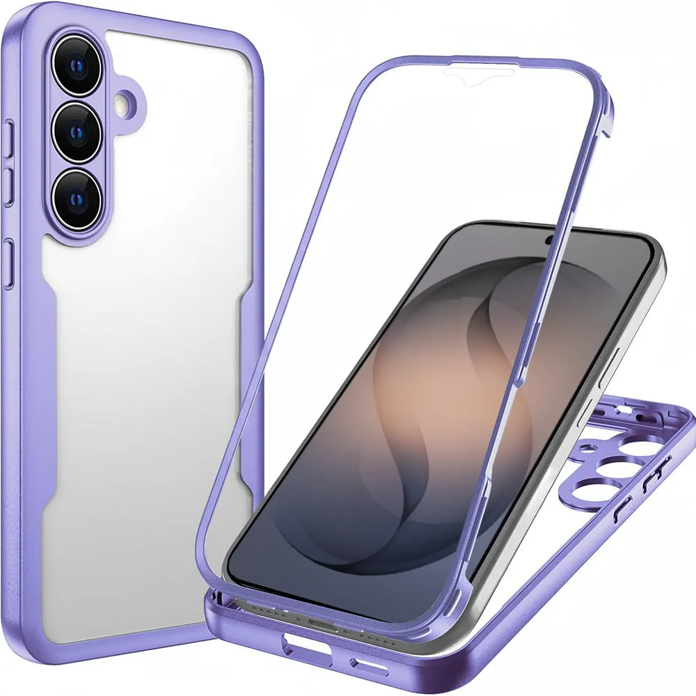 Custodia per Samsung Galaxy S26 S942, Techsuit, ColorVerse 360, Viola - immagine 1