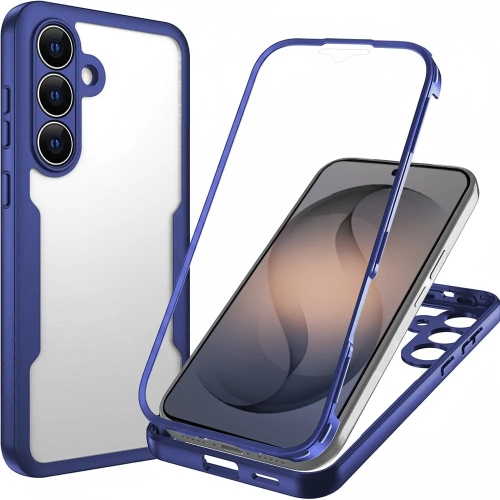 Custodia per Samsung Galaxy S26 S942, Techsuit, ColorVerse 360, Blu - immagine 1