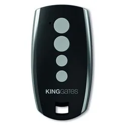 Telecomando apricancello KING GATES Stylo 4 Black e Silver 6901200 - immagine 1