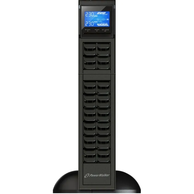 VFI 1000CRM LCD Doppia conversione (online) 1 kVA 800 W 3 presa(e) AC, UPS - immagine 1
