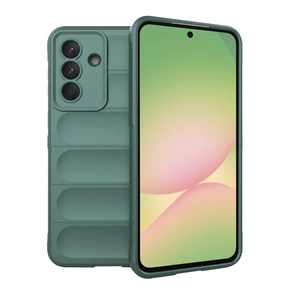 Custodia per Samsung Galaxy A57 5G, Techsuit, Magic Shield, Verde - immagine 1