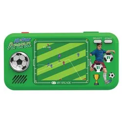 Console pocket RETRO GAMES All Star Arena Pocket Player Green DGUNL 4128 - immagine 1
