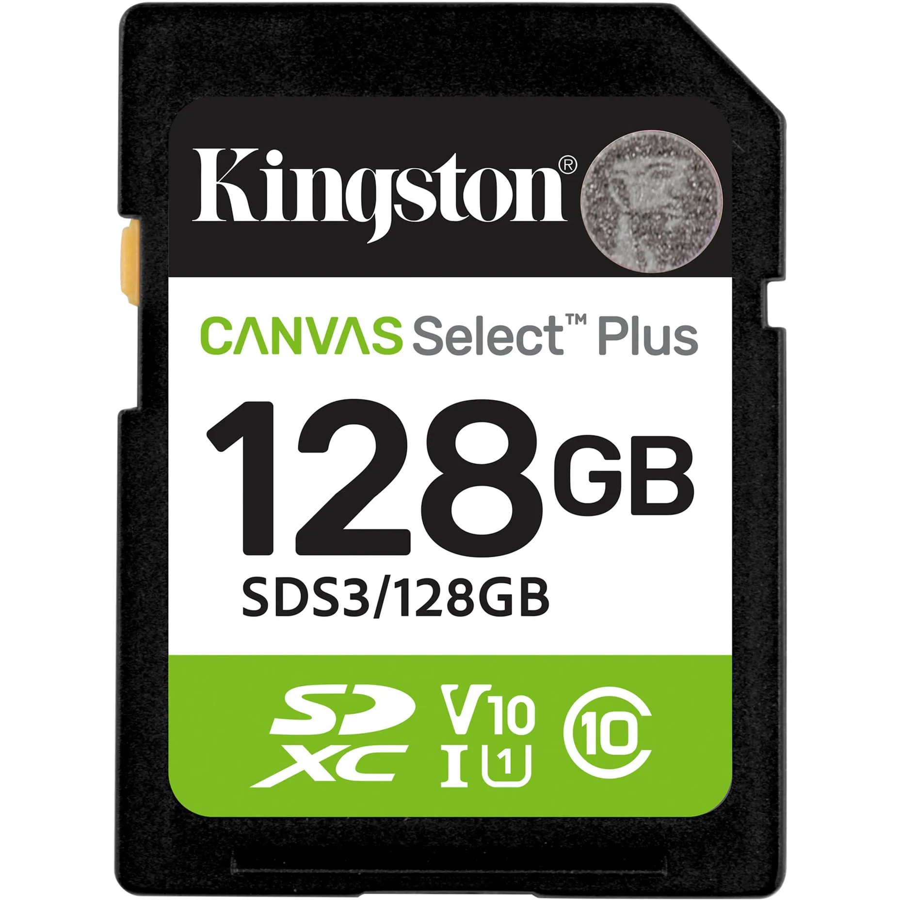 128GB SDXC Canvas Select Plus Gen3 150MB/s C10 UHS-I U1 V10, Scheda di memoria - immagine 1