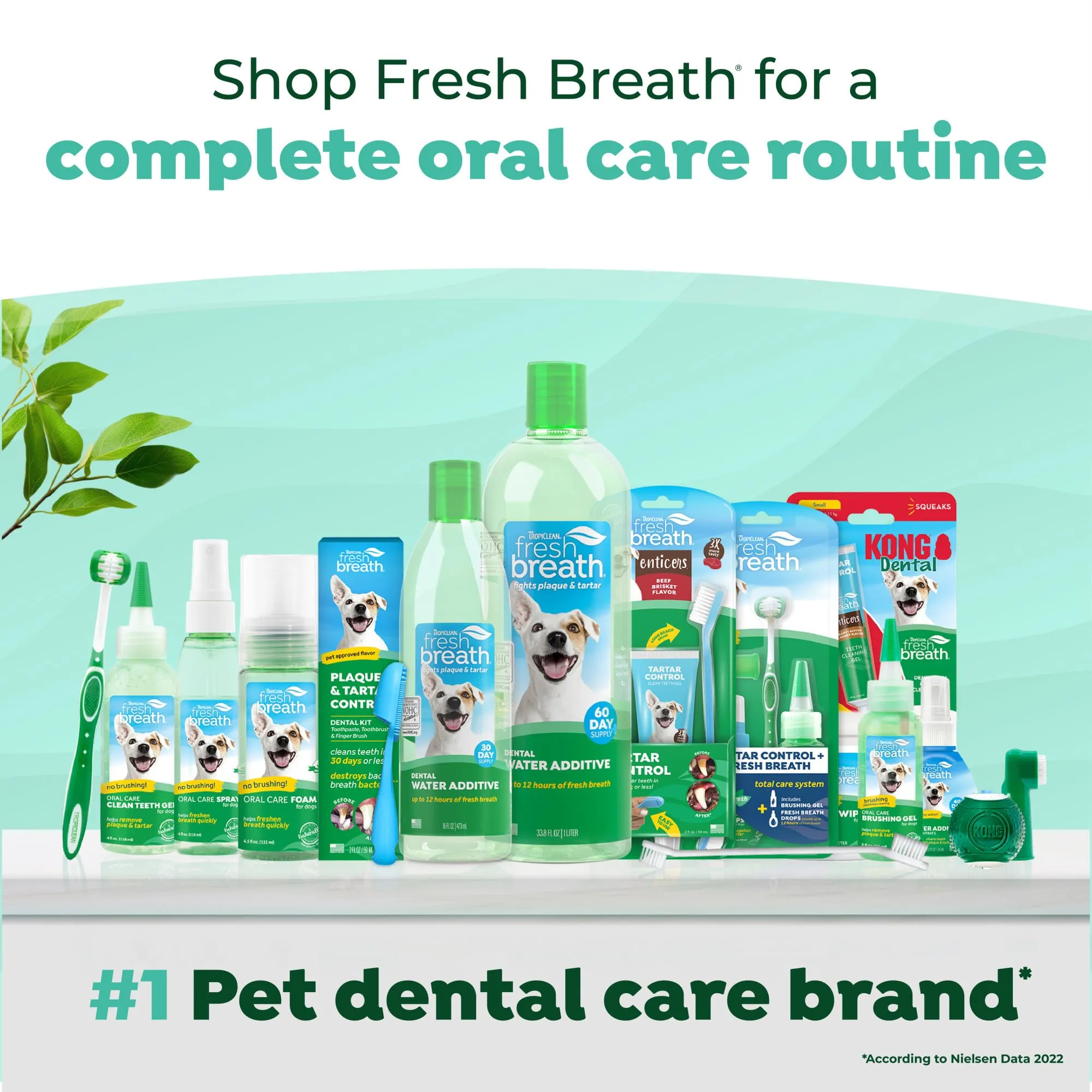 Fresh Breath by TropiClean - Gel di Igiene Dentale per Cani - Denti Puliti, Senza Spazzolare - Contro Placca & Tartaro - Original - 118 ml - immagine 6