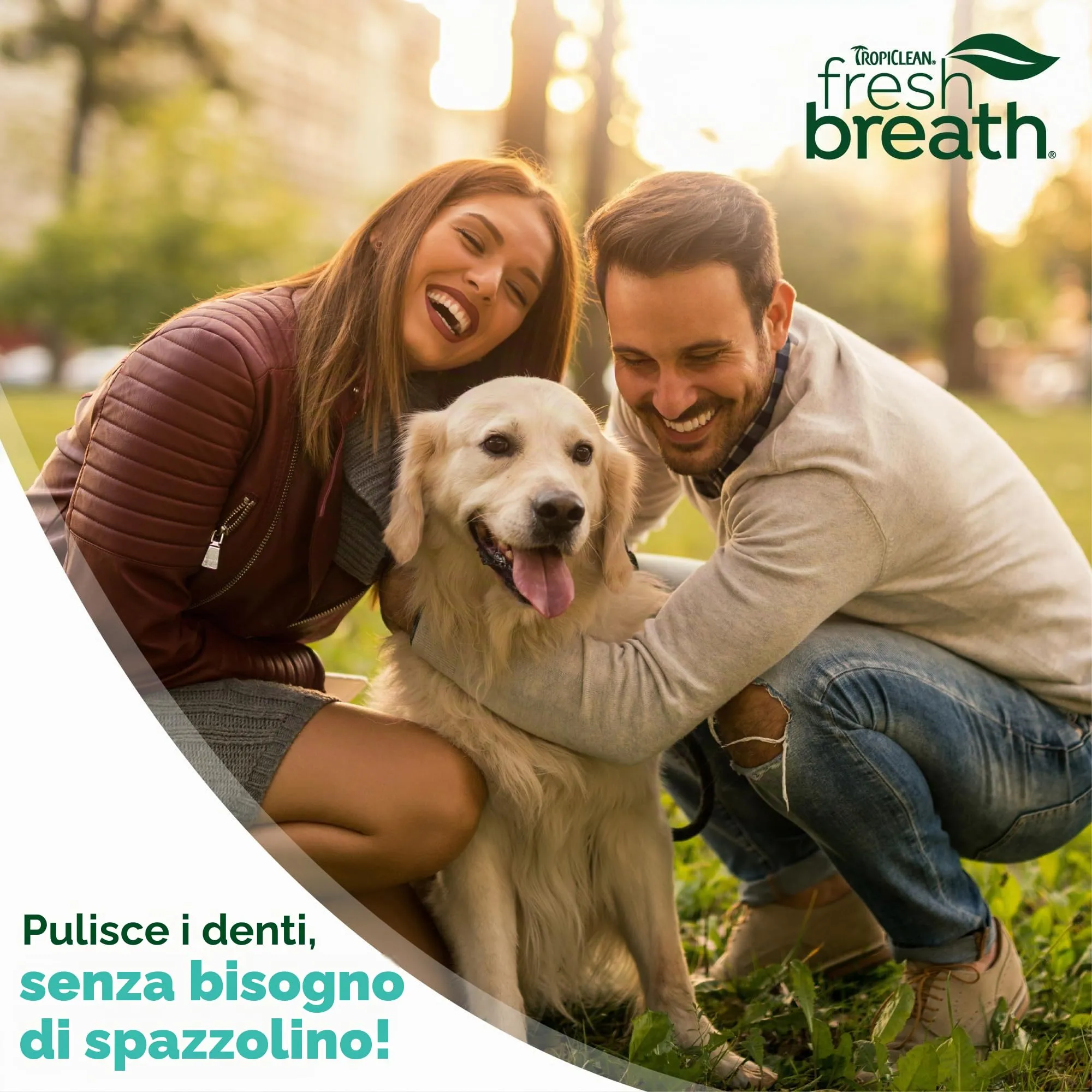 Fresh Breath by TropiClean - Gel di Igiene Dentale per Cani - Denti Puliti, Senza Spazzolare - Contro Placca & Tartaro - Original - 118 ml - immagine 7