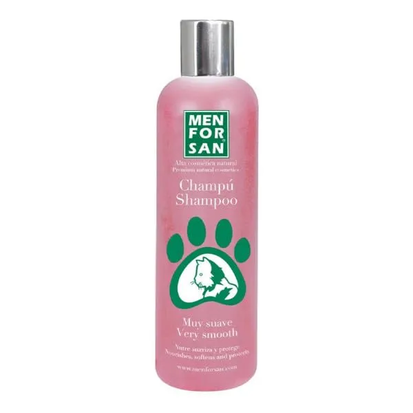 Shampoing pour animaux de compagnie Menforsan Chats Fraise (300 ml) - immagine 5