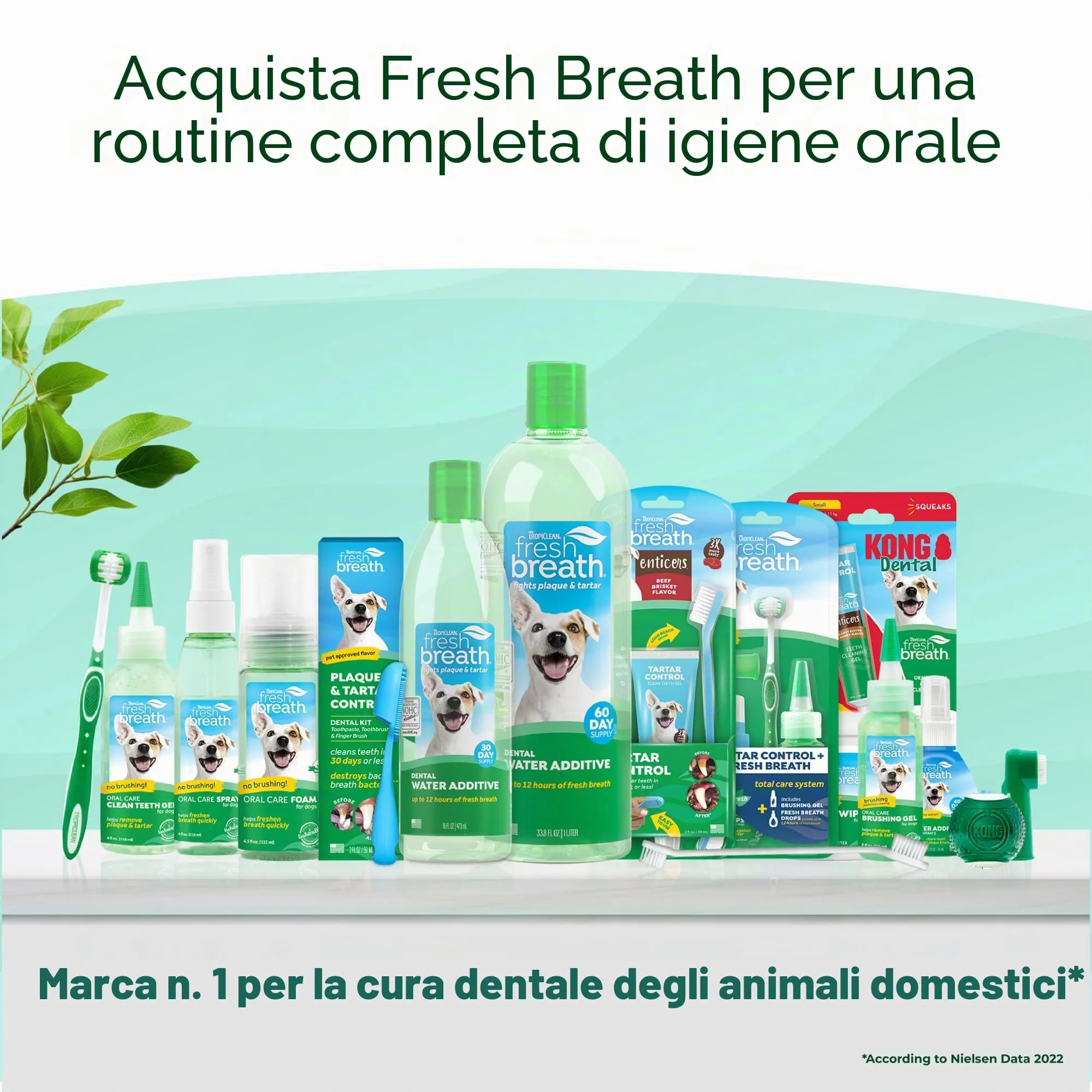 Fresh Breath by TropiClean - Gel di Igiene Dentale per Cuccioli - Denti Puliti, Senza Spazzolare - Combatti Placca & Tartaro - 59 ml - immagine 6