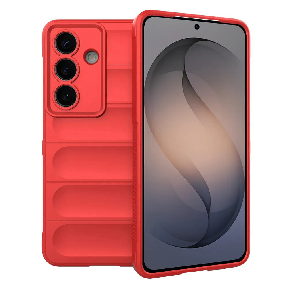 Custodia per Samsung Galaxy S26 S942, Techsuit, Magic Shield, Rossa - immagine 1