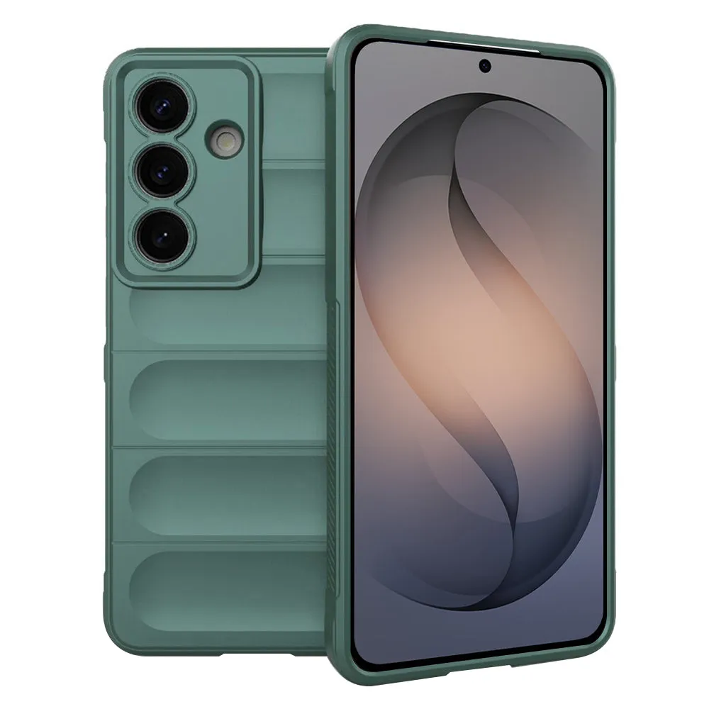 Custodia per Samsung Galaxy S26 S942, Techsuit, Magic Shield, Verde - immagine 1