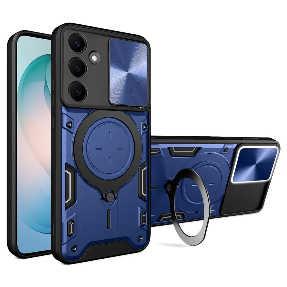 Custodia per Samsung Galaxy S26 Plus S947, Techsuit, CamGuard Pro, Blu - immagine 1