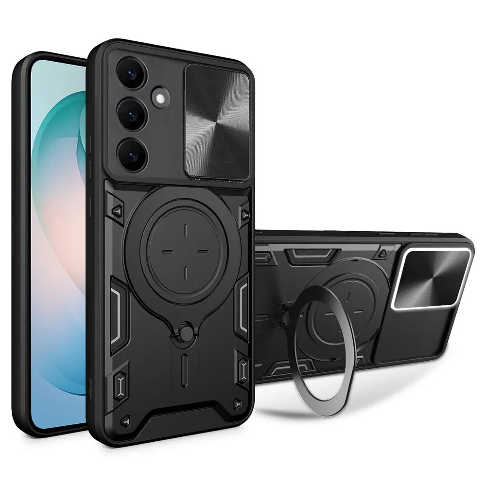 Custodia per Samsung Galaxy S26 Plus S947, Techsuit, CamGuard Pro, Nera - immagine 1