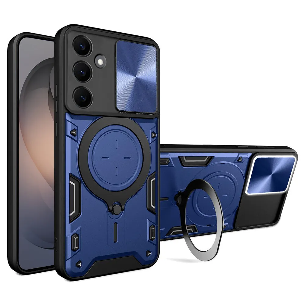 Custodia per Samsung Galaxy S26 S942, Techsuit, CamGuard Pro, Blu - immagine 1