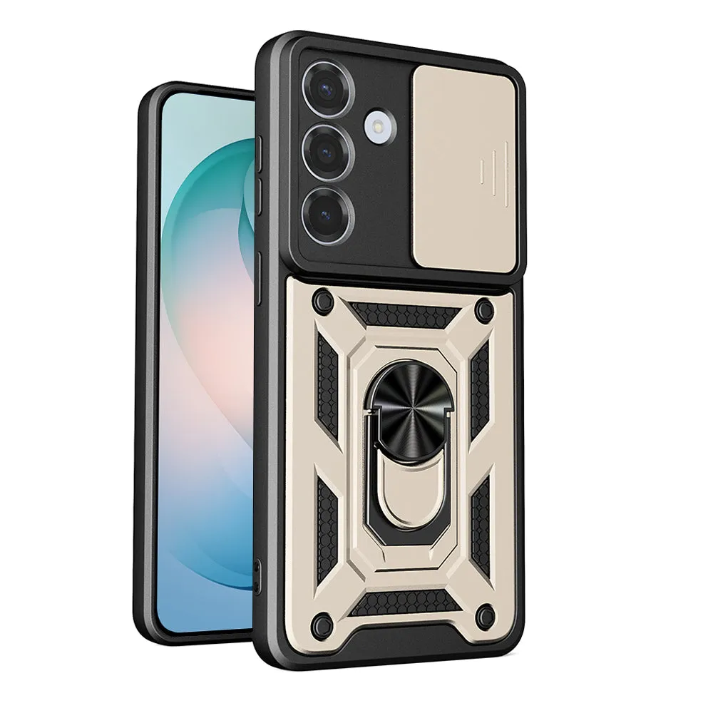 Custodia per Samsung Galaxy S26 Plus S947, Techsuit, CamShield, Dorata - immagine 1