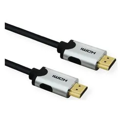 Cavo HDMI Ultra High Speed Black e Silver 1m 11 99 5940 - immagine 1