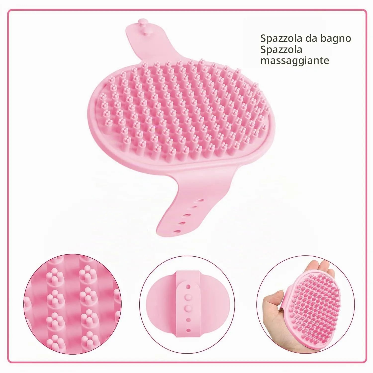 Crafterlife Kit per la toelettatura di piccoli animali domestici, spazzola per spargimento di animali domestici, guanto da bagno, pettine per toelettatura animali domestici, coniglio, cucciolo, - immagine 6
