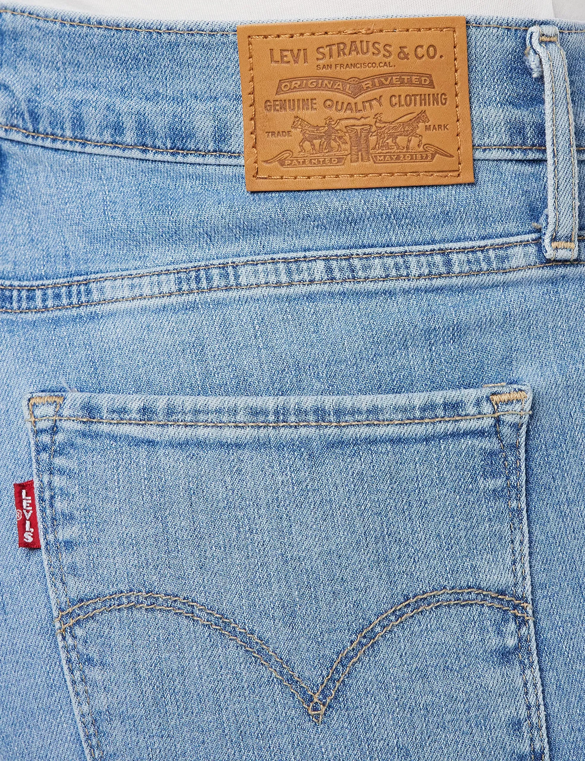 Levi's 724 High Rise Straight, Jeans Donna, Light Indigo Worn In, 24W / 30L - immagine 4
