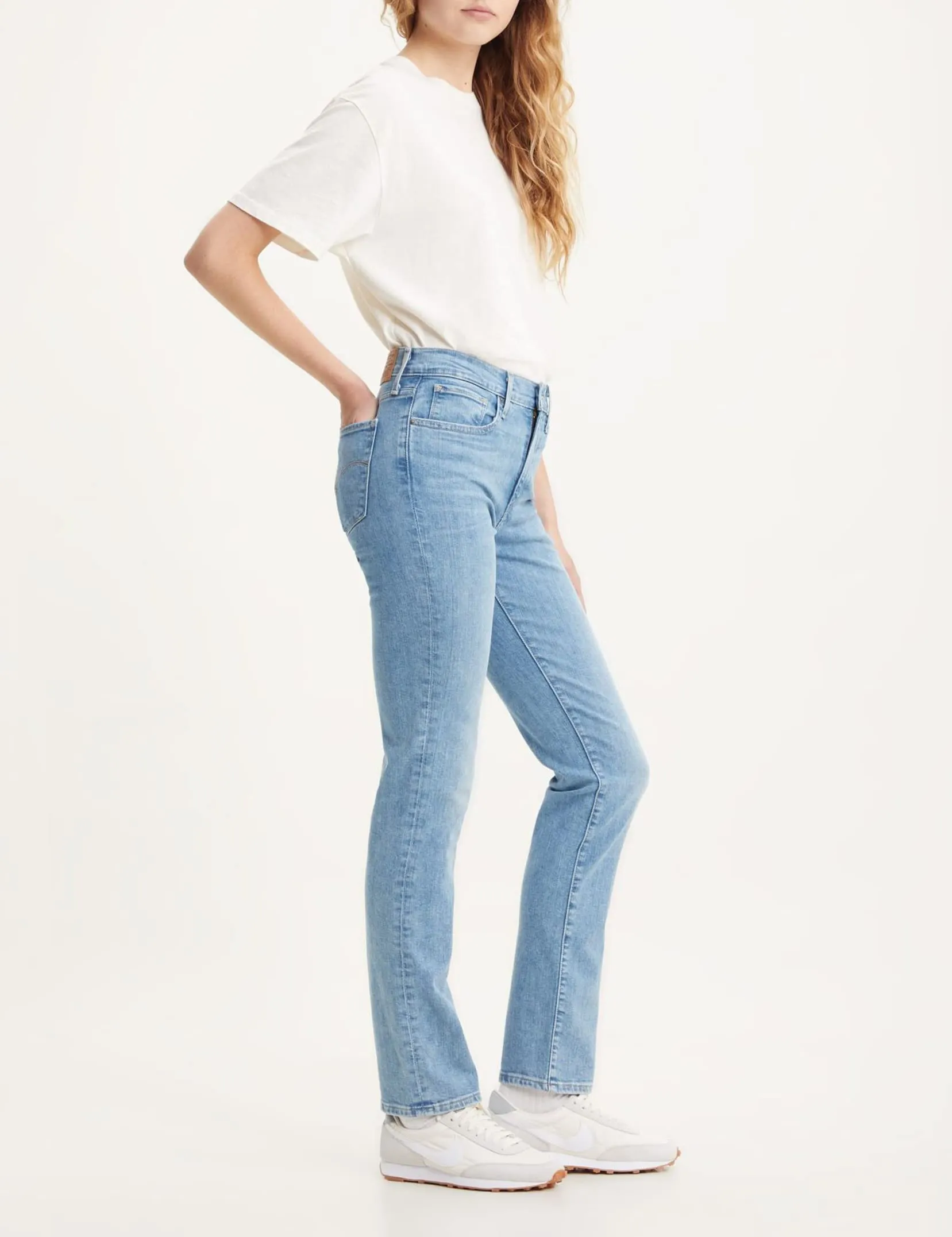 Levi's 724 High Rise Straight, Jeans Donna, Light Indigo Worn In, 24W / 30L - immagine 7
