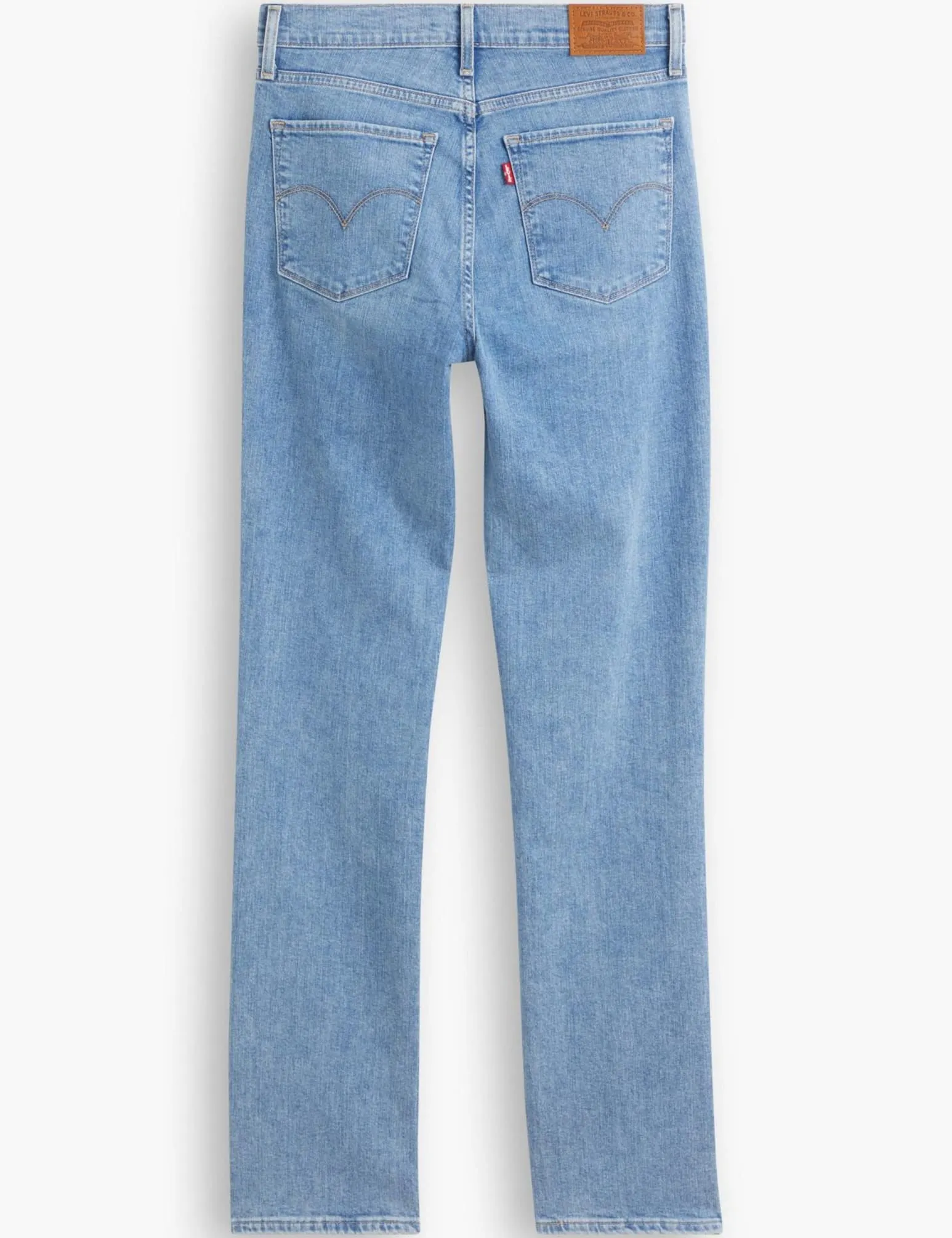 Levi's 724 High Rise Straight, Jeans Donna, Light Indigo Worn In, 24W / 30L - immagine 9