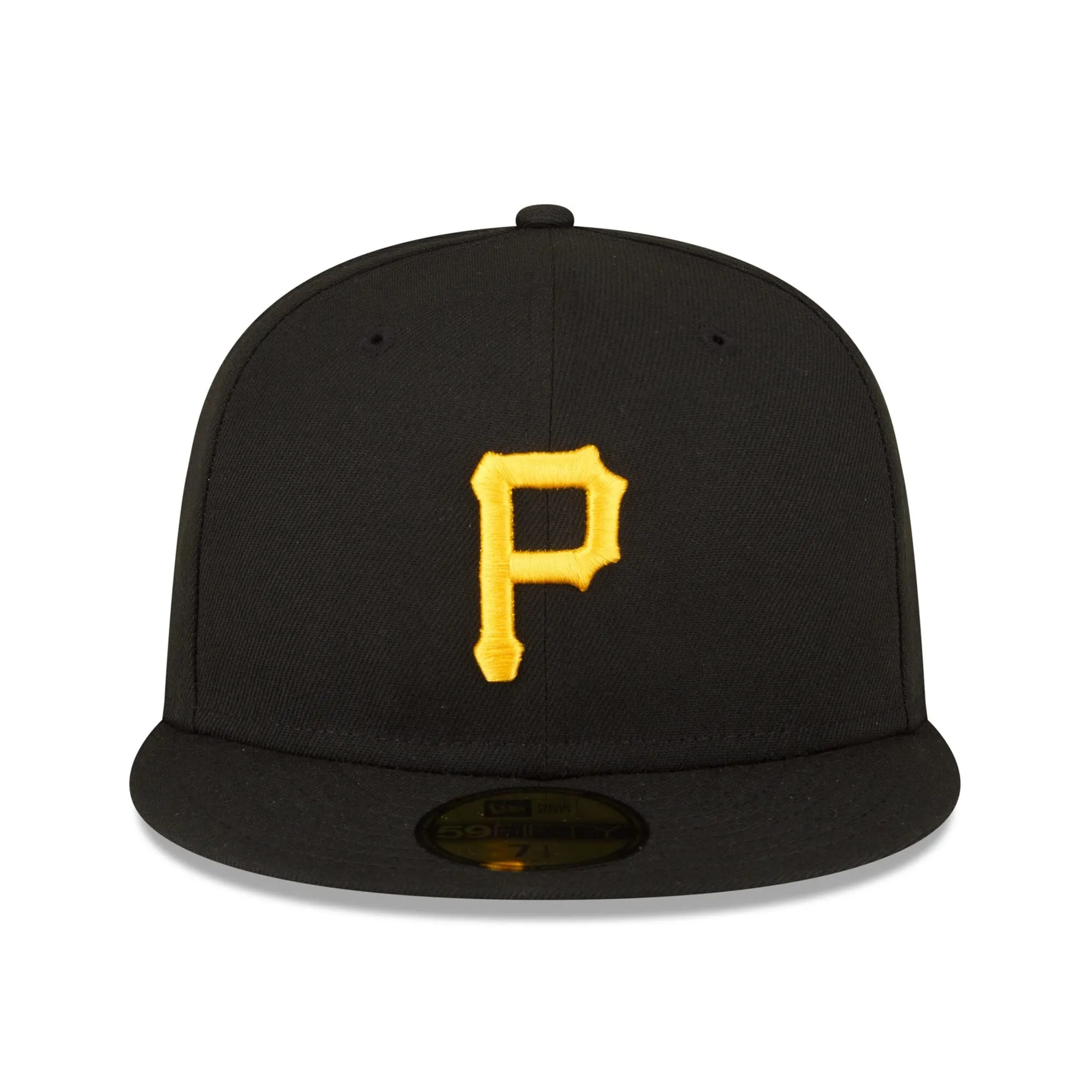 New Era MLB 59FIFTY Team Color Authentic Collection - Cappello da gioco con cappuccio da campo, Pittsburgh Pirati Nero, 7.625 - immagine 2