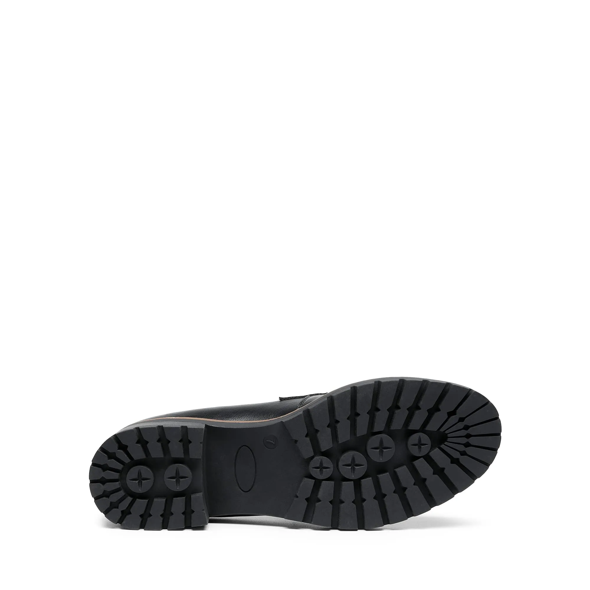 DREAM PAIRS Mocassini Donna Plateau,Nero-Pu,41.5 - immagine 7