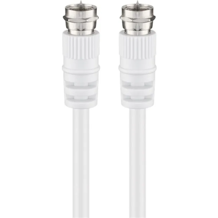 RG59, 5m cavo coassiale Bianco - immagine 1
