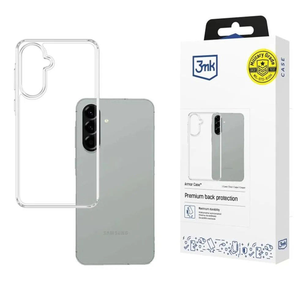 Custodia per Samsung Galaxy A57 5G, 3MK, Armor, Trasparente - immagine 1