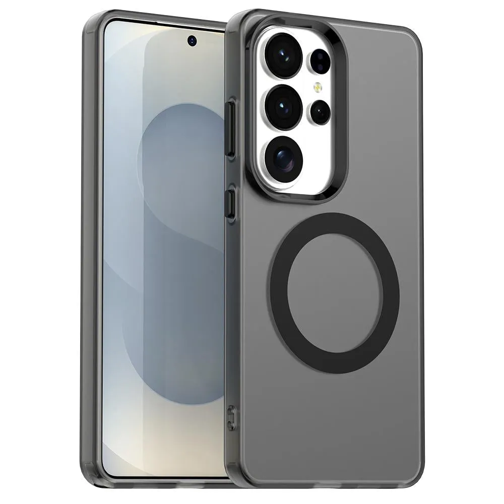 Custodia MagSafe per Samsung Galaxy S26 Ultra S948, Techsuit, CandyCase, Nera - immagine 1